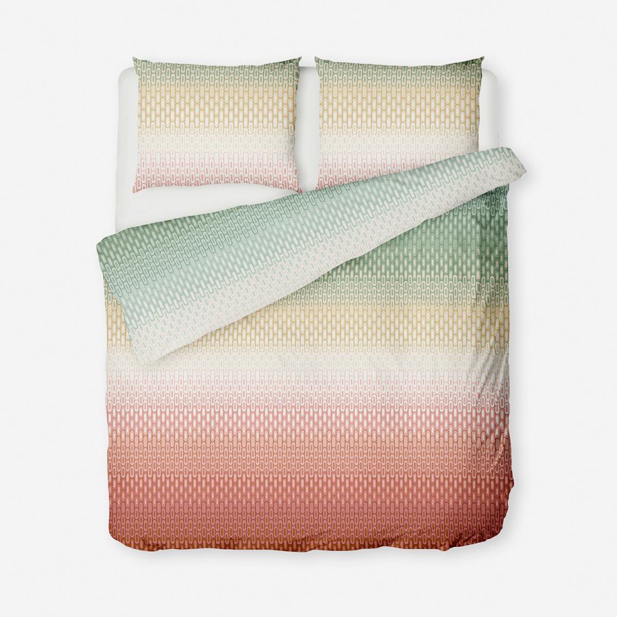 Hera Fruit Sorbet | 700 Thread Cotton Lightweight Fitted Sheet Set - Image 2