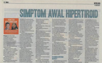 Simptom Awal Hipertiroid – HARIAN METRO